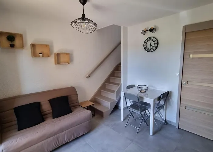 Apartament T2, Terrasse, Piscine, Clim, Proche Marseillan (Herault)